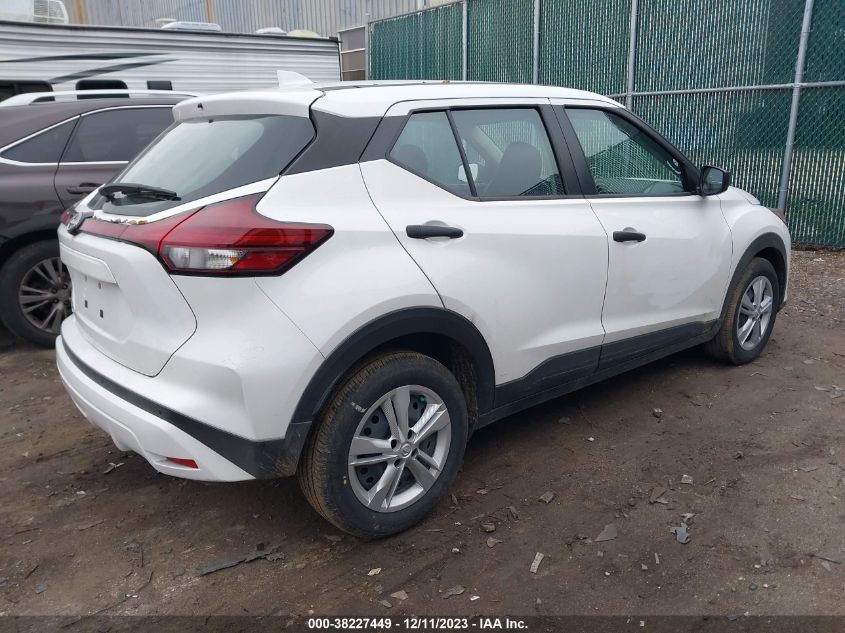 2023 NISSAN KICKS S XTRONIC CVT - 3N1CP5BVXPL507535