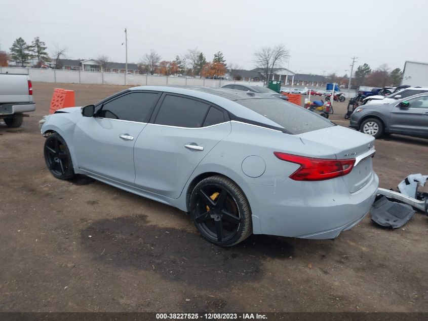 2017 NISSAN MAXIMA 3.5 PLATINUM - 1N4AA6AP9HC370668