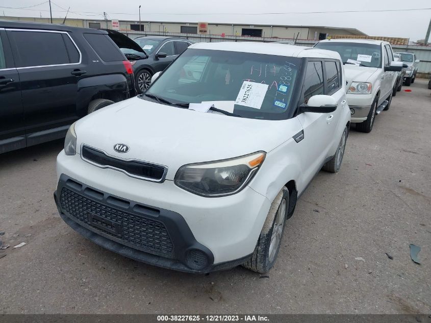 2014 KIA SOUL + - KNDJP3A50E7088364