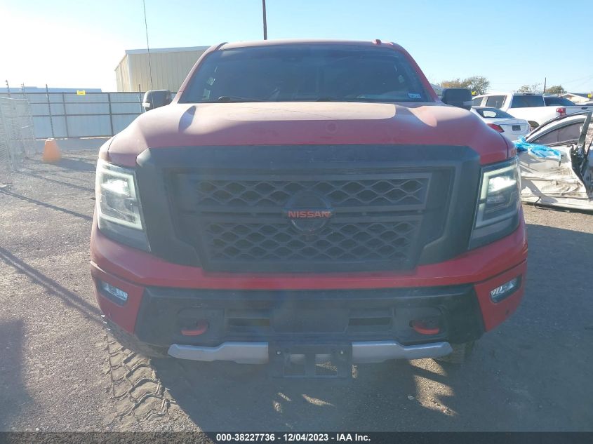 2020 NISSAN TITAN PRO-4X 4X4 - 1N6AA1ED4LN511296