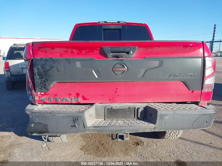 2020 NISSAN TITAN PRO-4X 4X4 - 1N6AA1ED4LN511296