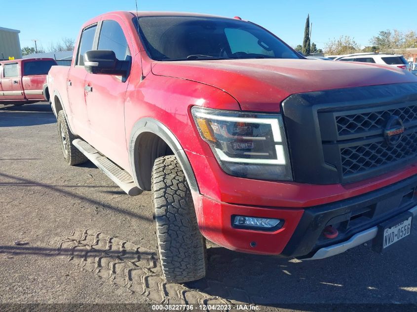 2020 NISSAN TITAN PRO-4X 4X4 - 1N6AA1ED4LN511296