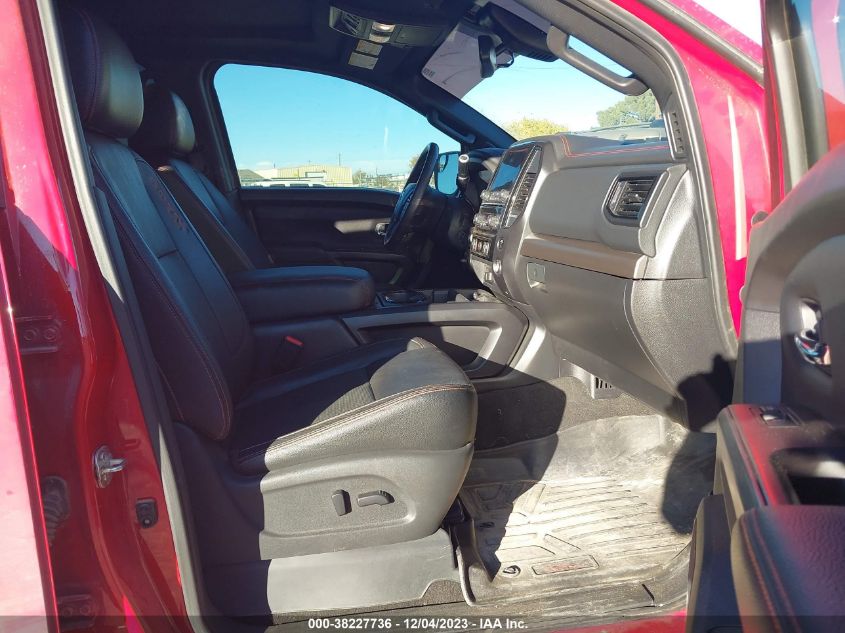 2020 NISSAN TITAN PRO-4X 4X4 - 1N6AA1ED4LN511296