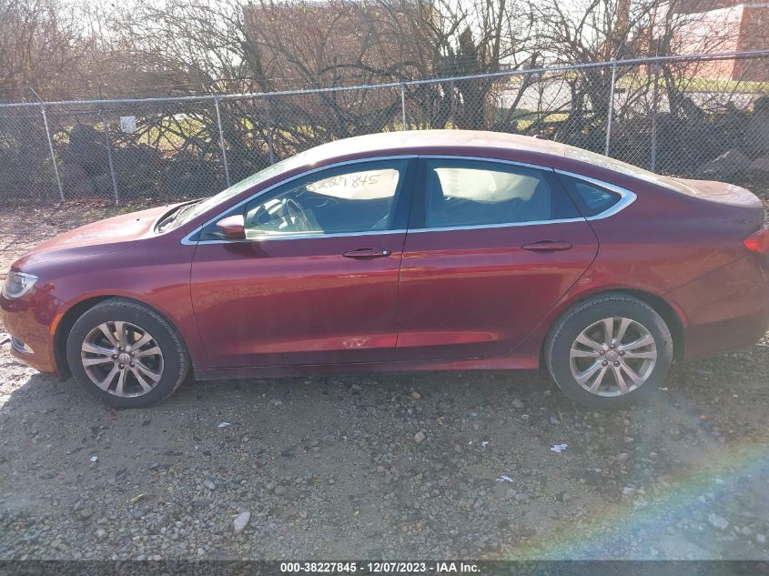 2015 CHRYSLER 200 LIMITED - 1C3CCCAB9FN661077