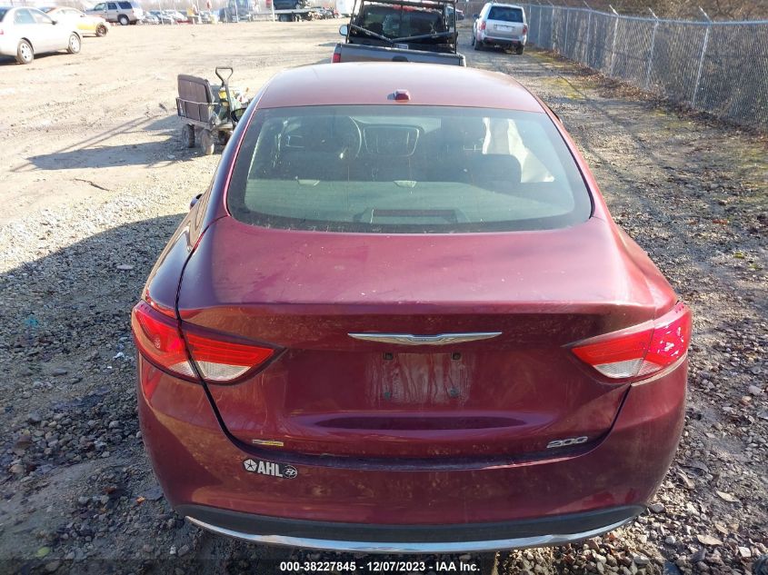 2015 CHRYSLER 200 LIMITED - 1C3CCCAB9FN661077