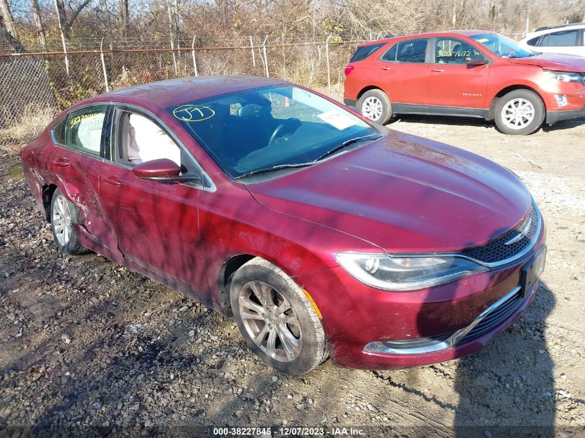 2015 CHRYSLER 200 LIMITED - 1C3CCCAB9FN661077