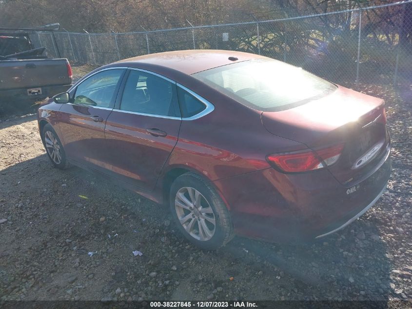 2015 CHRYSLER 200 LIMITED - 1C3CCCAB9FN661077