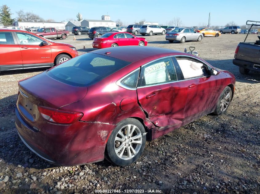 2015 CHRYSLER 200 LIMITED - 1C3CCCAB9FN661077
