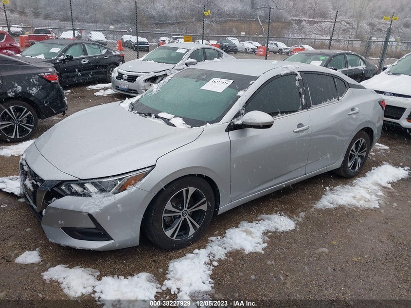 VIN 3N1AB8CVXMY238926 2021 NISSAN SENTRA SV