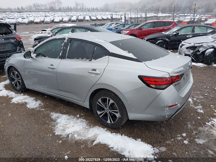 VIN 3N1AB8CVXMY238926 2021 NISSAN SENTRA SV