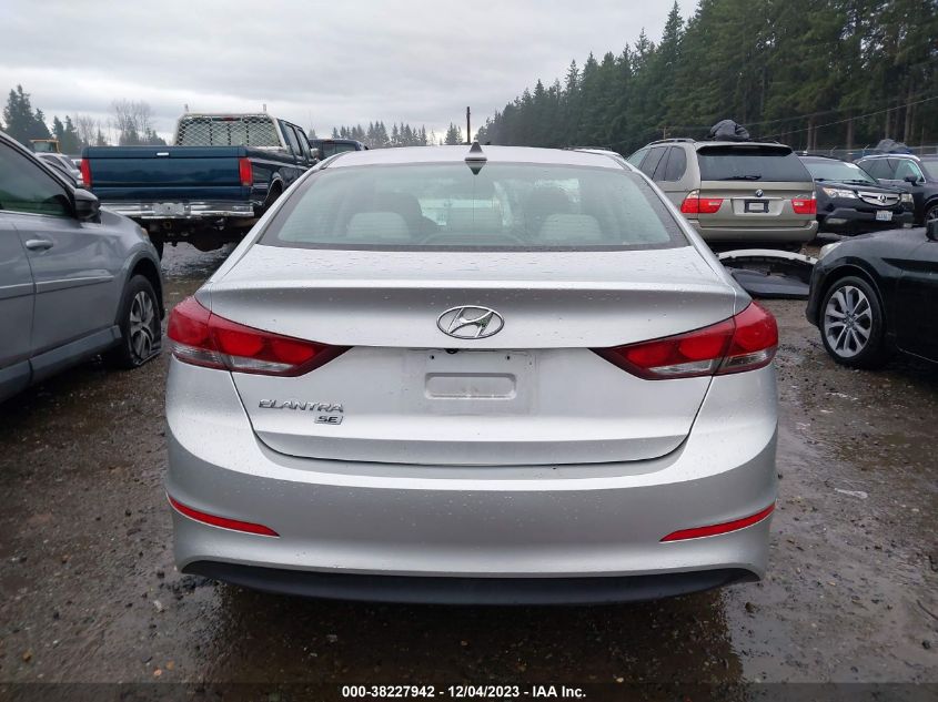 2018 HYUNDAI ELANTRA SE - 5NPD74LF3JH360940