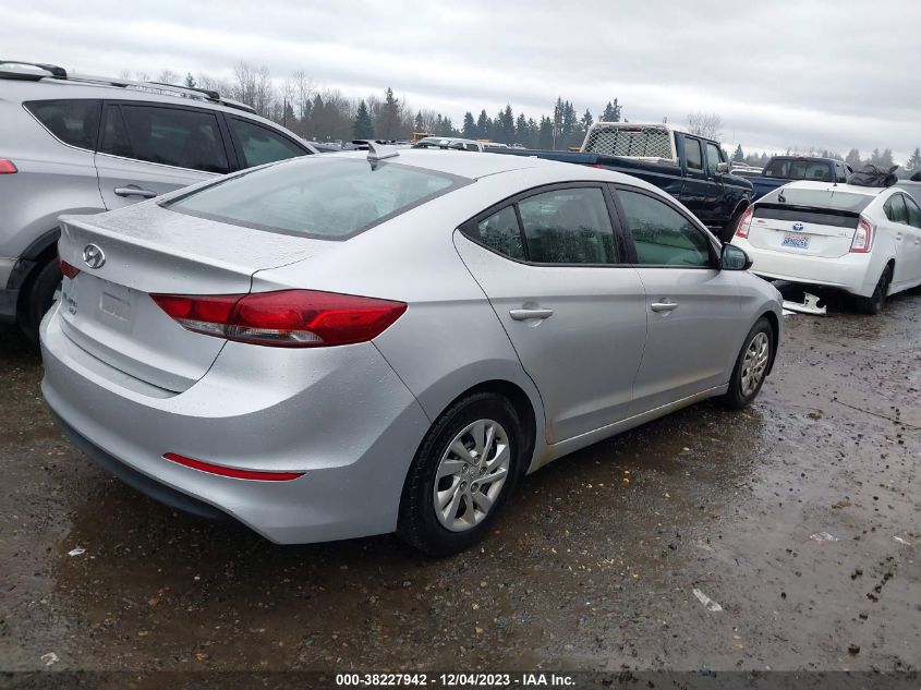 2018 HYUNDAI ELANTRA SE - 5NPD74LF3JH360940