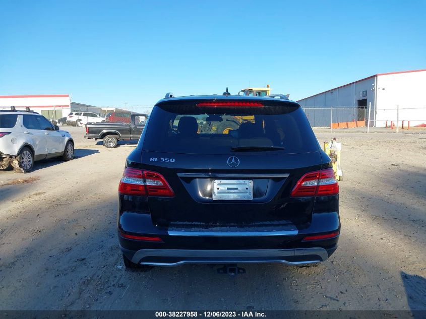 2013 MERCEDES-BENZ ML 350 4JGDA5JB2DA166656