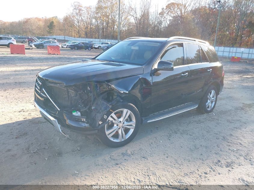 2013 MERCEDES-BENZ ML 350 4JGDA5JB2DA166656
