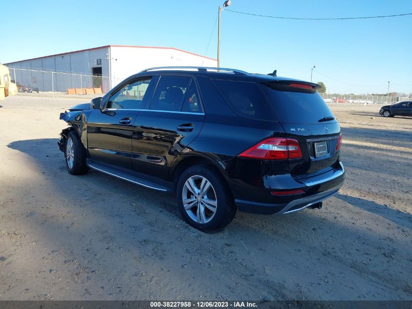2013 MERCEDES-BENZ ML 350 4JGDA5JB2DA166656