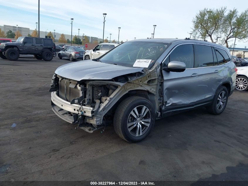 2016 HONDA PILOT EXLN - 5FNYF5H77GB038689