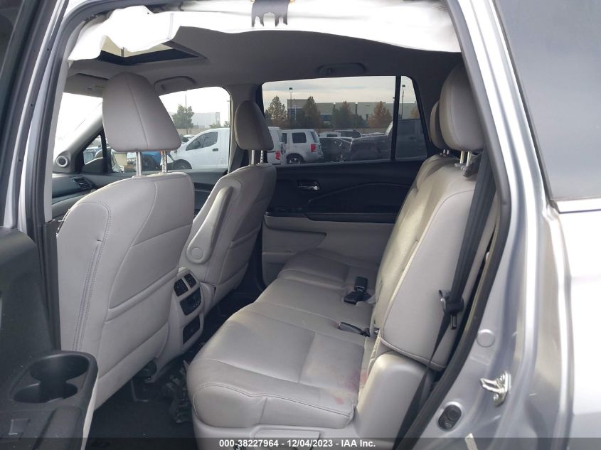 2016 HONDA PILOT EXLN - 5FNYF5H77GB038689
