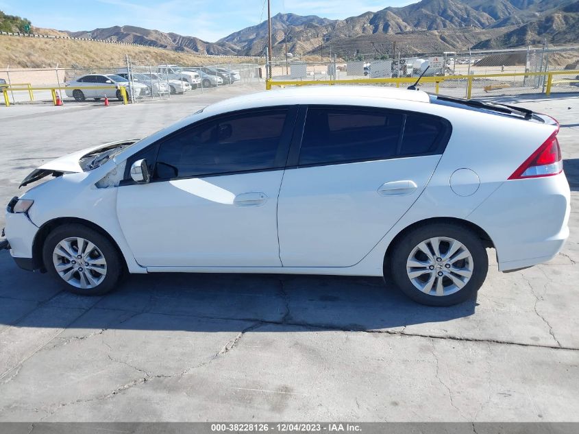 2013 HONDA INSIGHT EX - JHMZE2H71DS003195