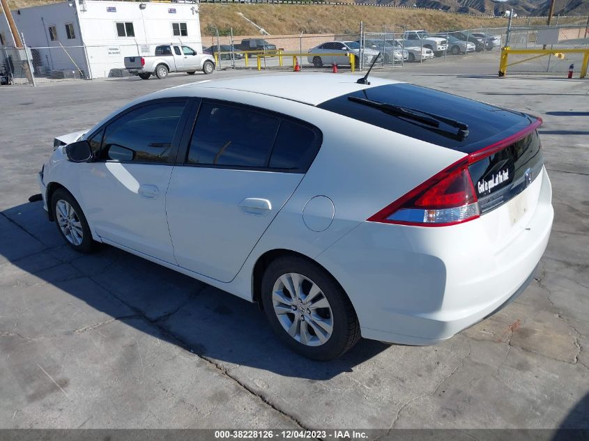 2013 HONDA INSIGHT EX - JHMZE2H71DS003195