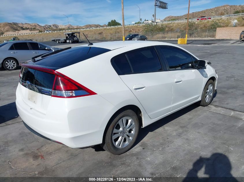 2013 HONDA INSIGHT EX - JHMZE2H71DS003195
