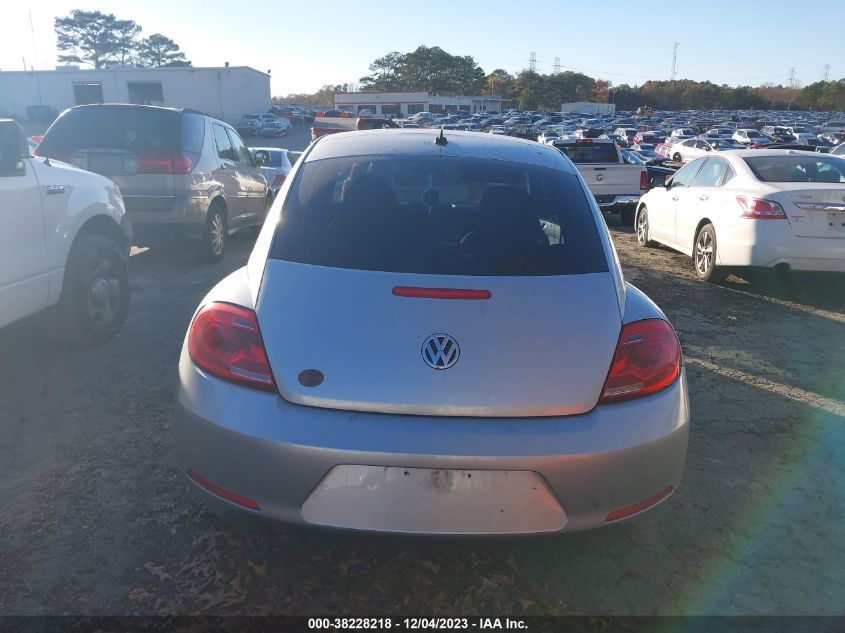2013 VOLKSWAGEN BEETLE 2.5L ENTRY - 3VWFX7ATXDM604114