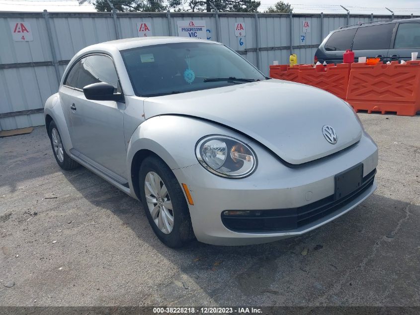 2013 VOLKSWAGEN BEETLE 2.5L ENTRY - 3VWFX7ATXDM604114