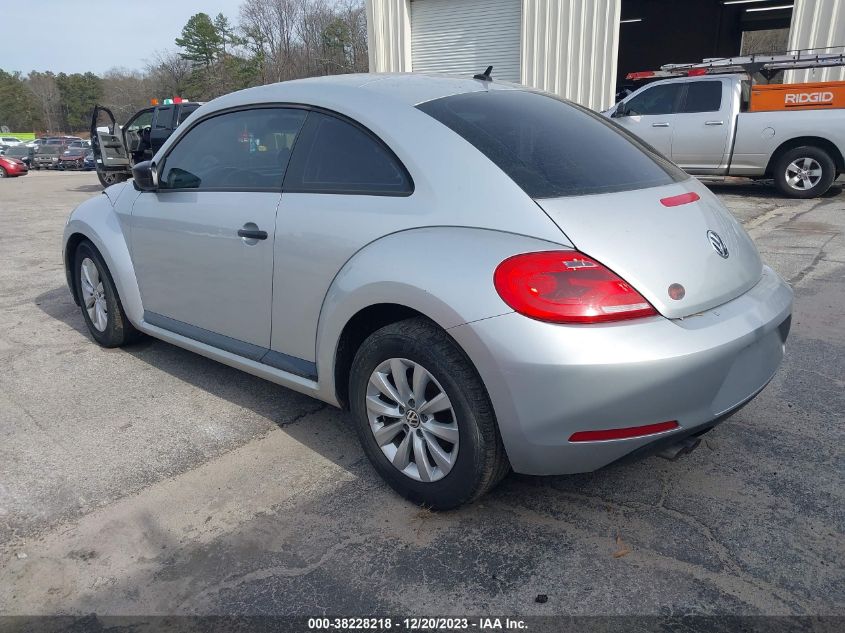 2013 VOLKSWAGEN BEETLE 2.5L ENTRY - 3VWFX7ATXDM604114
