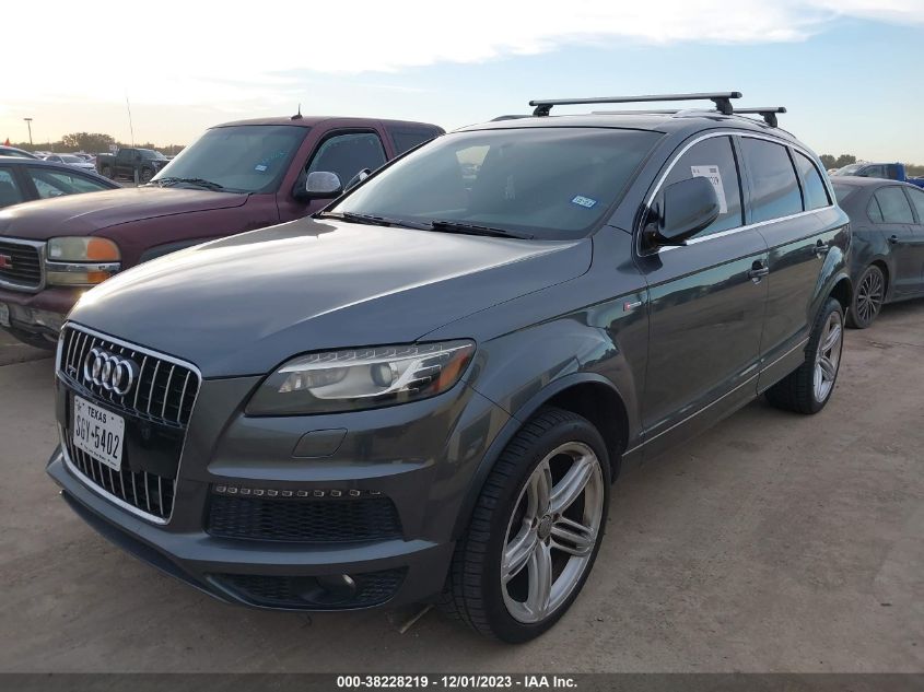 WA1DGAFE7DD005405 2013 AUDI Q7, photo no. 2