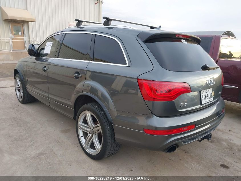 WA1DGAFE7DD005405 2013 AUDI Q7, photo no. 3