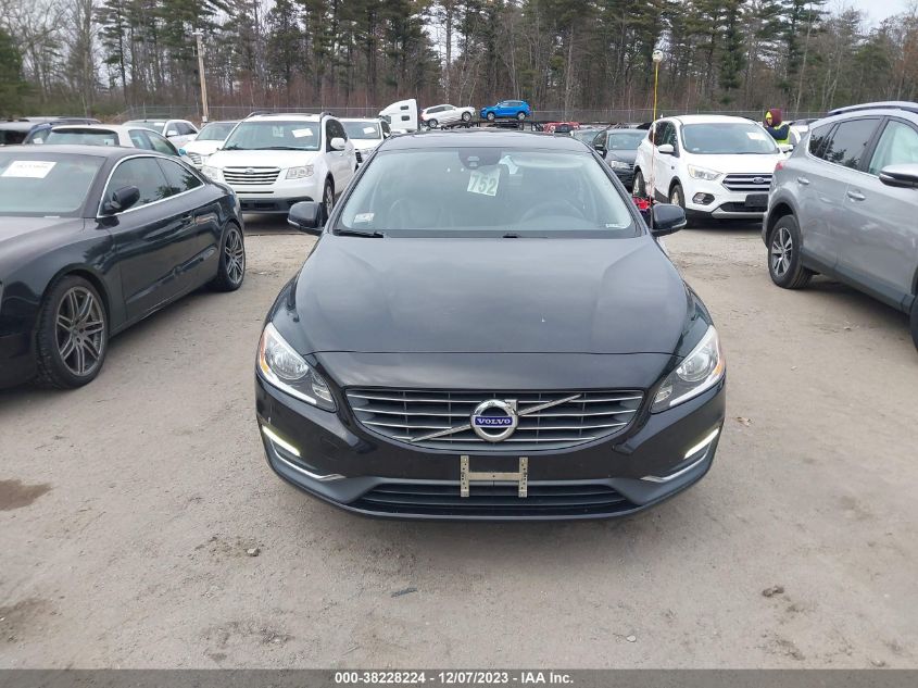 2014 VOLVO S60 T5/T5 PLATINUM - YV1612FS2E2298164