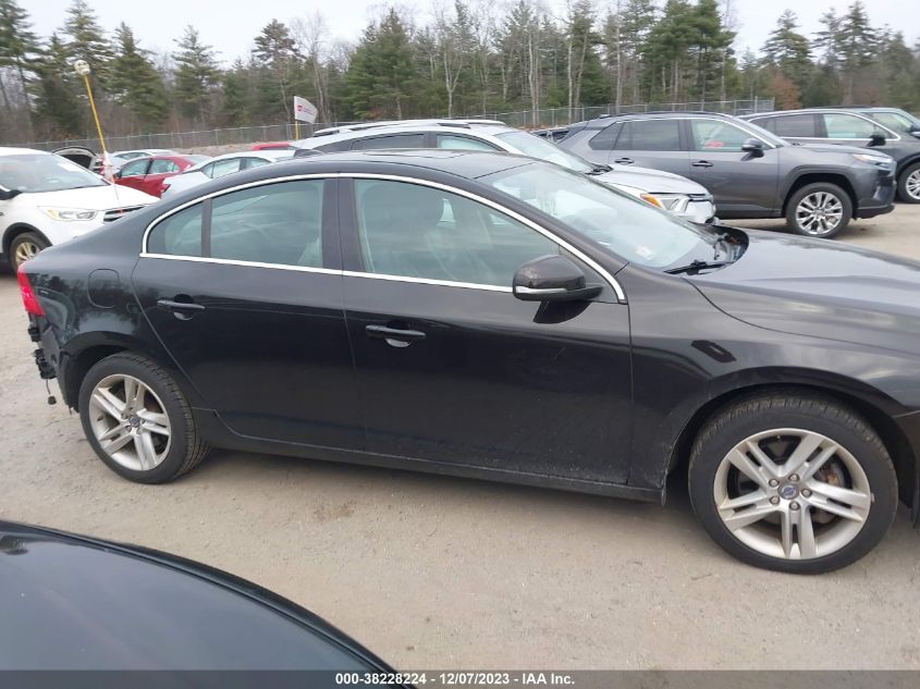 2014 VOLVO S60 T5/T5 PLATINUM - YV1612FS2E2298164