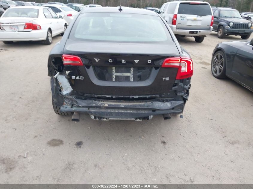 2014 VOLVO S60 T5/T5 PLATINUM - YV1612FS2E2298164