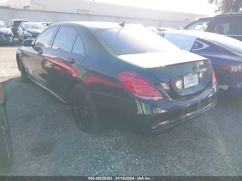 2015 MERCEDES-BENZ S 550 WDDUG8CB7FA097294
