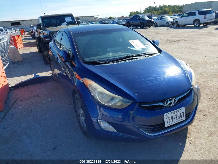 2013 HYUNDAI ELANTRA GLS (ULSAN PLANT) - KMHDH4AE5DU750435