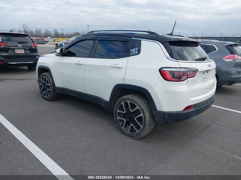2017 JEEP NEW COMPASS LIMITED 3C4NJDCB3HT609086
