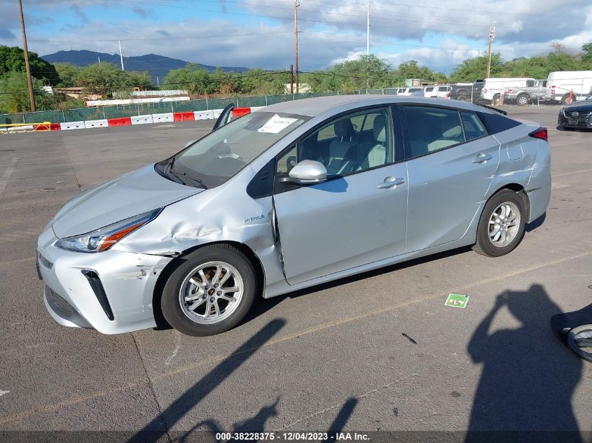 2022 TOYOTA PRIUS LE - JTDKAMFU9N3180379