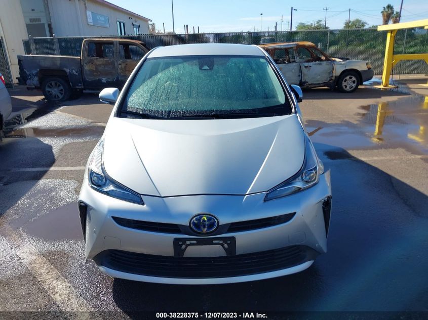 2022 TOYOTA PRIUS LE - JTDKAMFU9N3180379