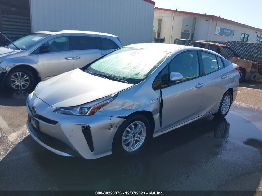 2022 TOYOTA PRIUS LE - JTDKAMFU9N3180379