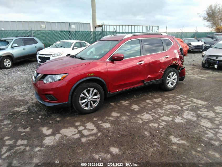 2015 NISSAN ROGUE S/SL/SV - 5N1AT2MV9FC923125