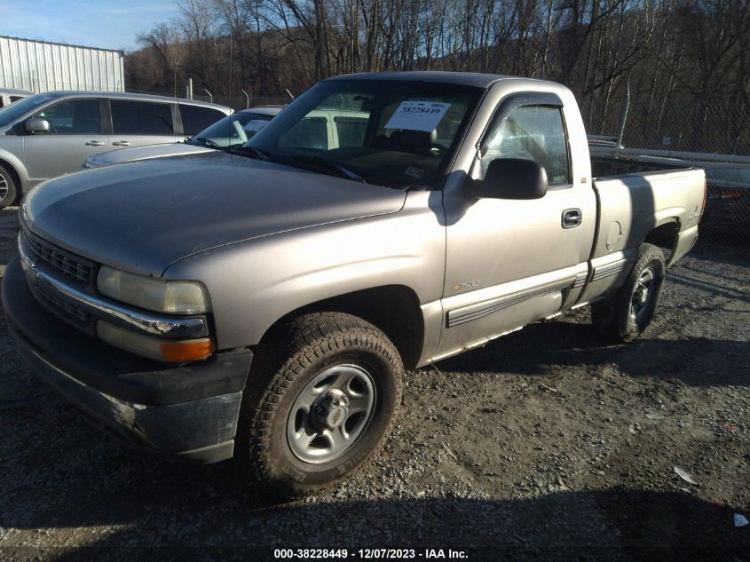 1GCEK14W1YZ144832 | 2000 CHEVROLET SILVERADO 1500