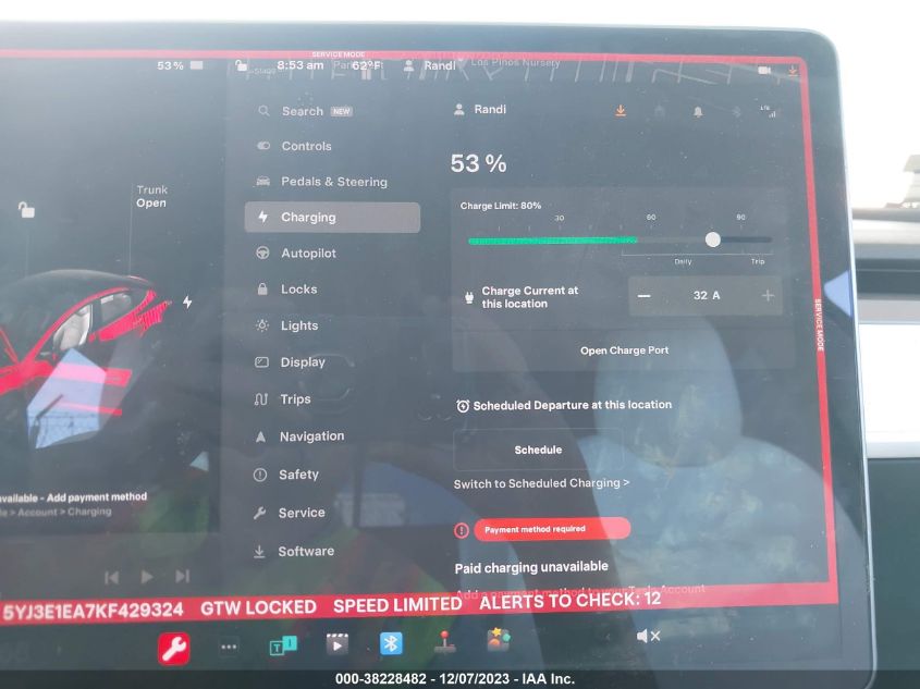 2019 TESLA MODEL 3 - 5YJ3E1EA7KF429324