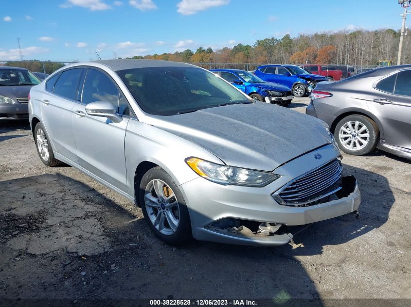 2018 FORD FUSION SE - 3FA6P0H79JR262811