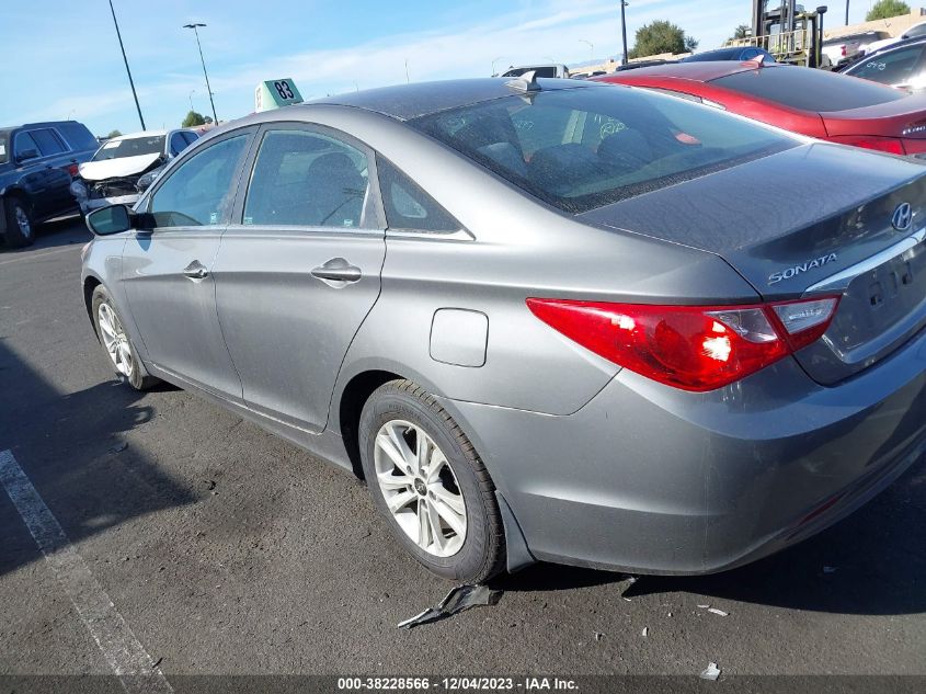 2013 HYUNDAI SONATA GLS - 5NPEB4AC1DH582313