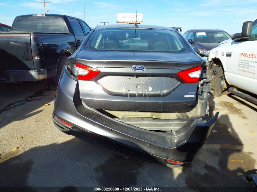 2016 FORD FUSION SE - 3FA6P0H99GR376270