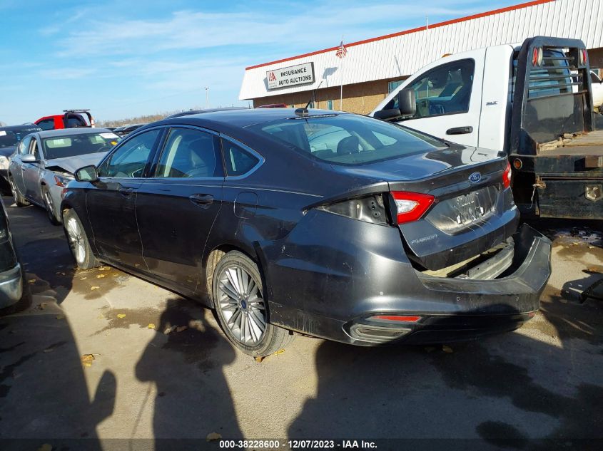 2016 FORD FUSION SE - 3FA6P0H99GR376270