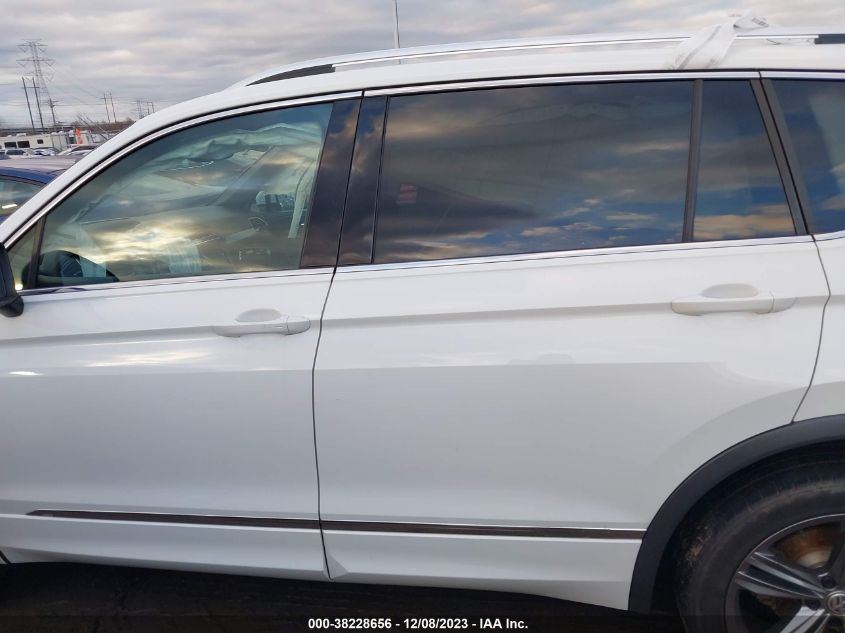 2019 VOLKSWAGEN TIGUAN 2.0T SE/2.0T SEL/2.0T SEL R-LINE/2.0T SEL R-LINE BLACK - 3VV2B7AX8KM049018