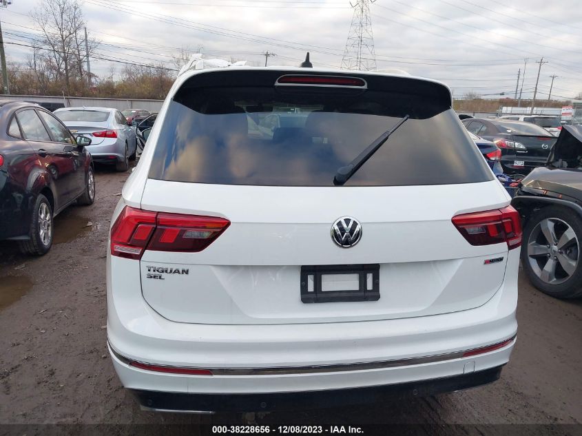 2019 VOLKSWAGEN TIGUAN 2.0T SE/2.0T SEL/2.0T SEL R-LINE/2.0T SEL R-LINE BLACK - 3VV2B7AX8KM049018