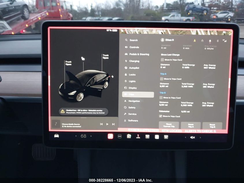 2023 TESLA MODEL 3 REAR-WHEEL DRIVE - 5YJ3E1EA4PF623929