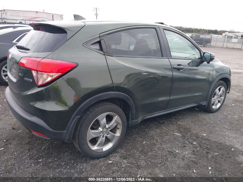 2016 HONDA HR-V EX - 3CZRU6H58GM728195