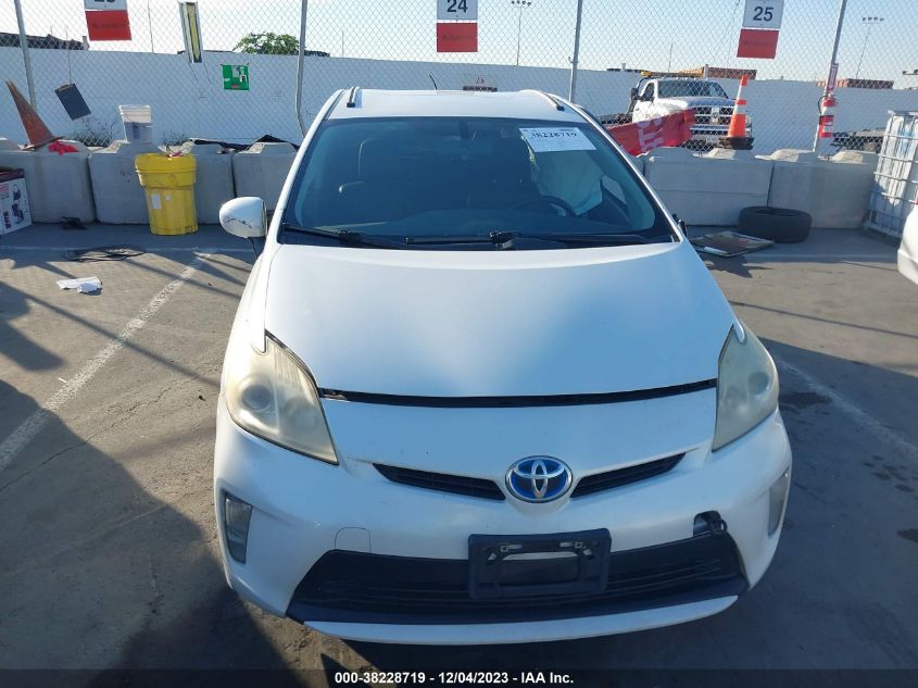 2013 TOYOTA PRIUS THREE SE - JTDKN3DU9D5625028